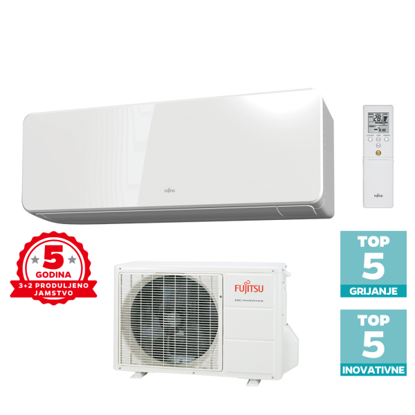 Fujitsu Advance Inverter 2.5 kW ASYG09KGTEAOYG09KGCA