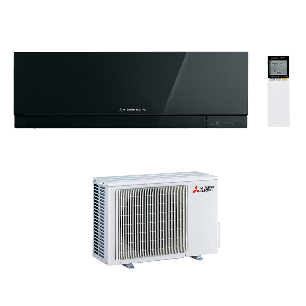 Mitsubishi Electric Kirigamine Zen Inverter 2.5 kW crni MSZ EF25VGKBMUZ EF25VG