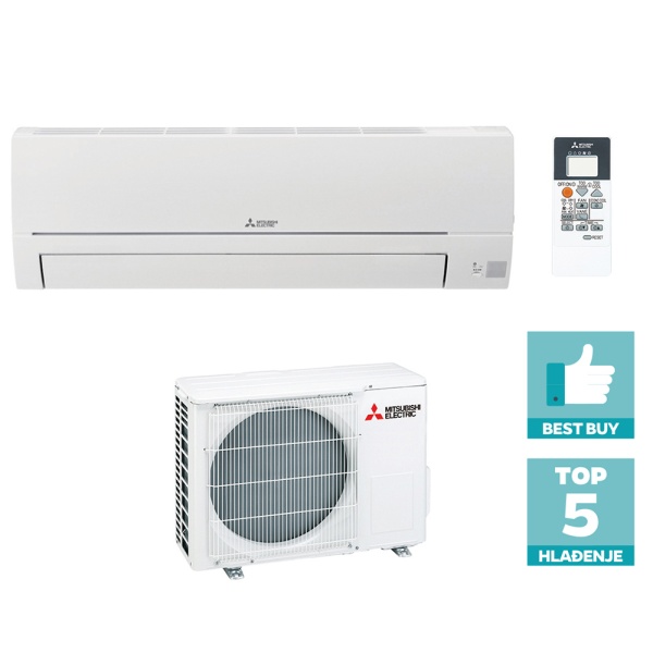 Mitsubishi Electric Standard Eco Inverter 2.5 kW MSZ HR25VFMUZ HR25VF